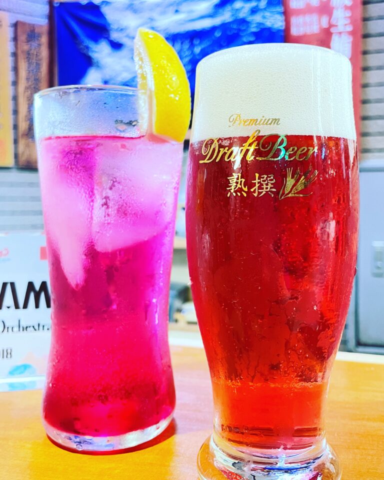 紫蘇ジュースが出来ました🍹