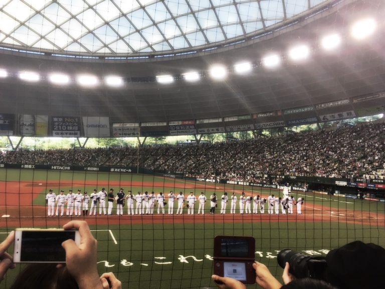 久々のプロ野球観戦(サブログ）