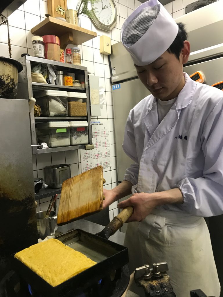 寿司屋の玉子焼き