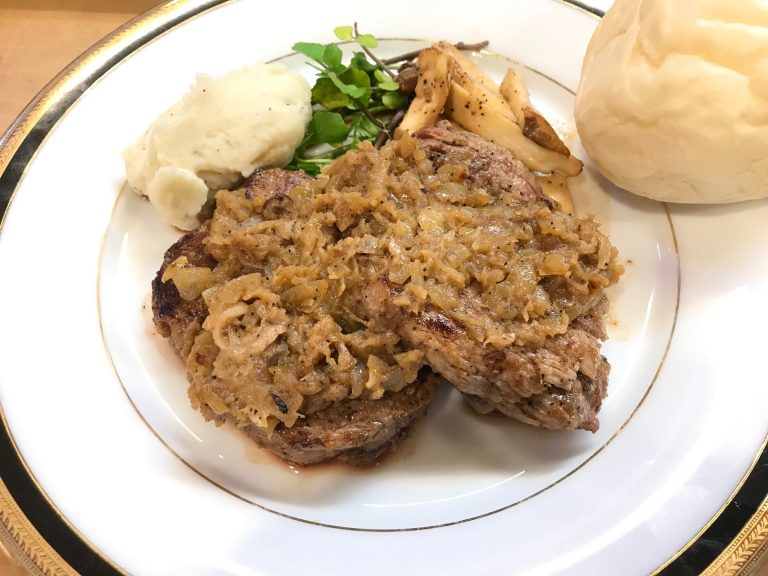 まかない６３ シャリアピンステーキ！
