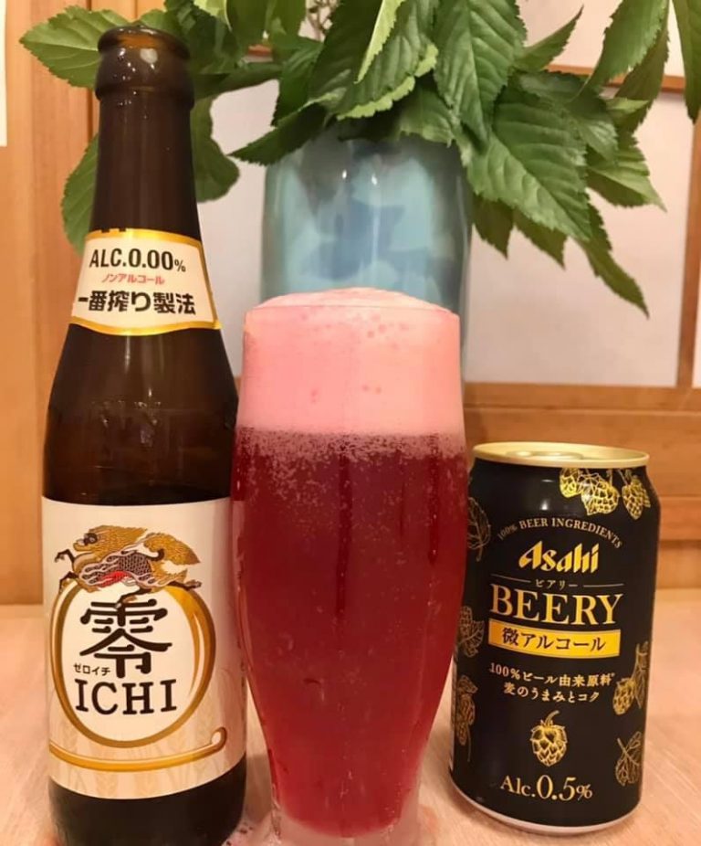 ルビーのようなノンアルカクテル